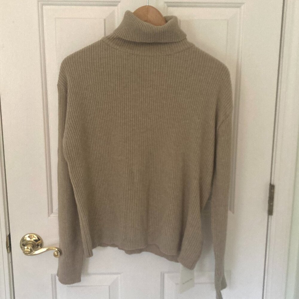 The Frankie Shop Ribbed Turtleneck Sweater